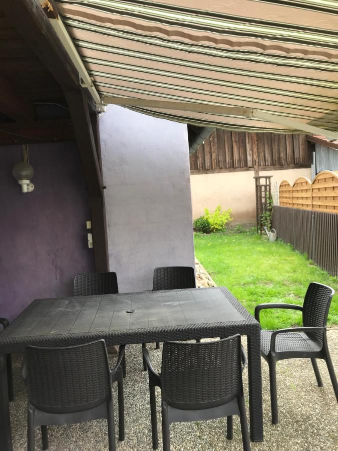 Gite Plain-Pied Avec Jardin Du Centre Alsace Ebersheim Zewnętrze zdjęcie