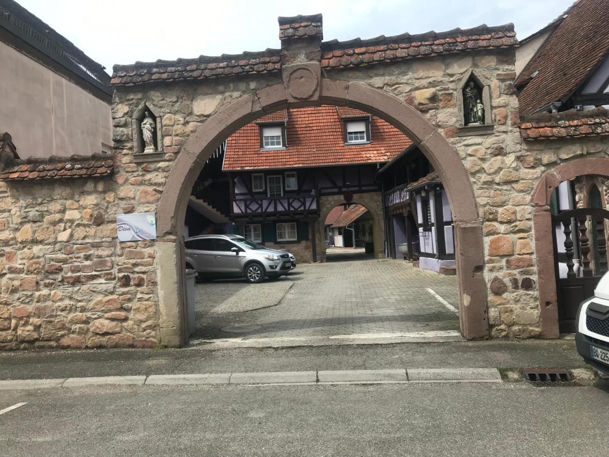 Gite Plain-Pied Avec Jardin Du Centre Alsace Ebersheim Zewnętrze zdjęcie